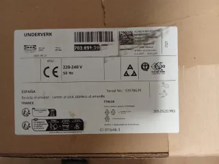 Campana extractora UNDERVERK 60cm