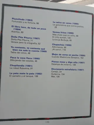 Gloria Fuertes para niños