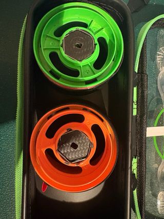 Bobinas RELY Surfcasting +Portabobinas KALIKUNAN