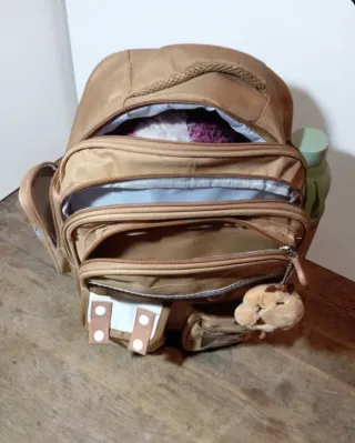 Mochila Capibara Beige