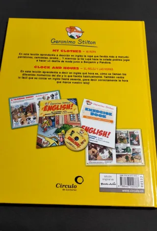 GERÓNIMO STILTON ENGLISH 3. MI ROPA = MY CLOTHE...