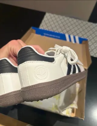 Adidas Samba Gris y Blanco