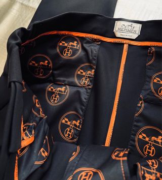 Pantalones Hermes Talla 38 Negro