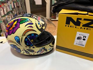 Casco NZI Mexican Calaveras talla M