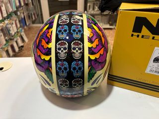 Casco NZI Mexican Calaveras talla M