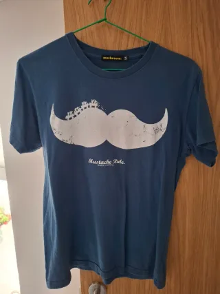 Camiseta Mushroom Bigote Talla M