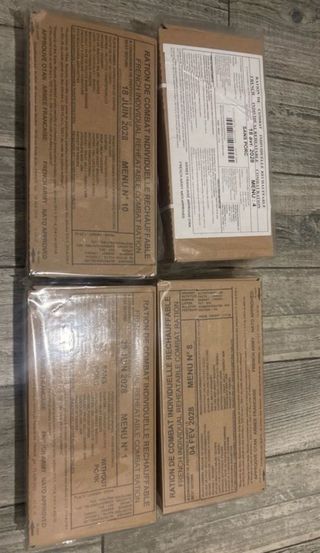 4 kit supervivencia Individuales Francesas