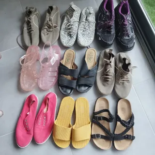 Lote 9 pares de Calzado Talla 37