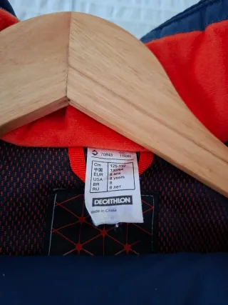 Traje de esquí infantil 8 años