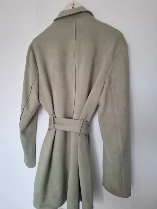 Gabardina Ante Easy Wear Verde Talla S