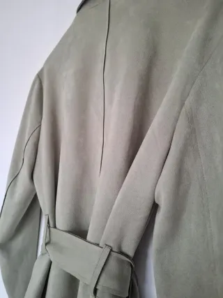 Gabardina Ante Easy Wear Verde Talla S