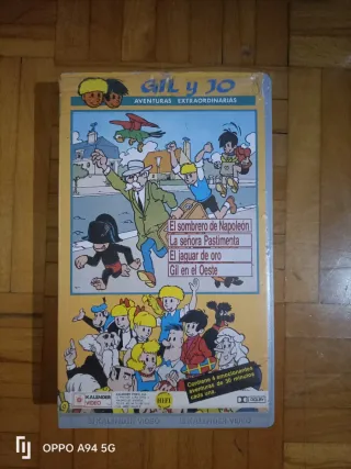 Película VHS Gil y Jo: Aventuras Extraordinarias