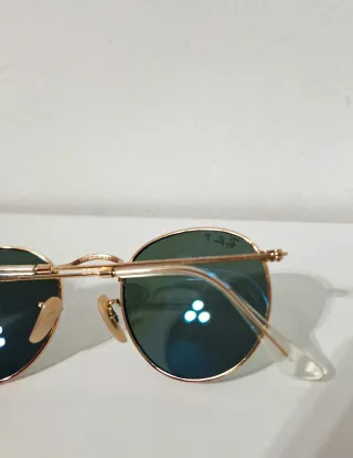 Gafas Ray-Ban Round Metal Polarizadas Originales
