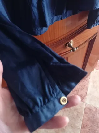 Camisa Burberry Mujer Azul