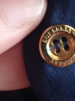 Camisa Burberry Mujer Azul