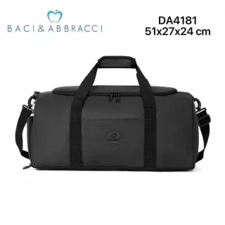 Borsone Baci & Abbracci nero DA4181