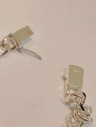 Bracciale in argento per uomo