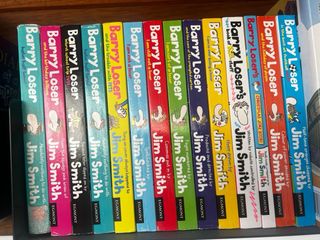 14 libros Barry Loser en ingles