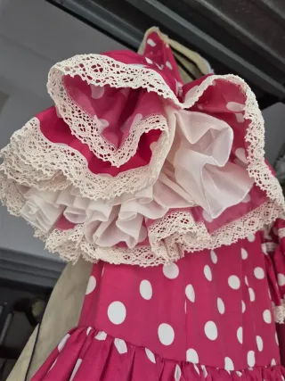 Traje de Sevillana lunares