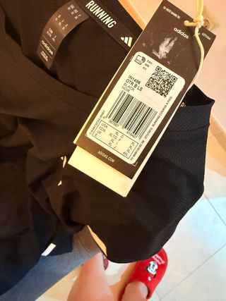 Camiseta Adidas Running Negra Manga Larga