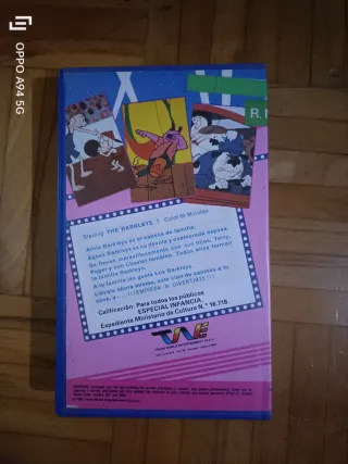 Película VHS The Barkleys