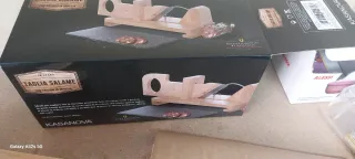 Taglia Salame Kasanova Legno e Metallo