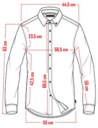 Camisa Dustin rayas. Talla 3 (M)