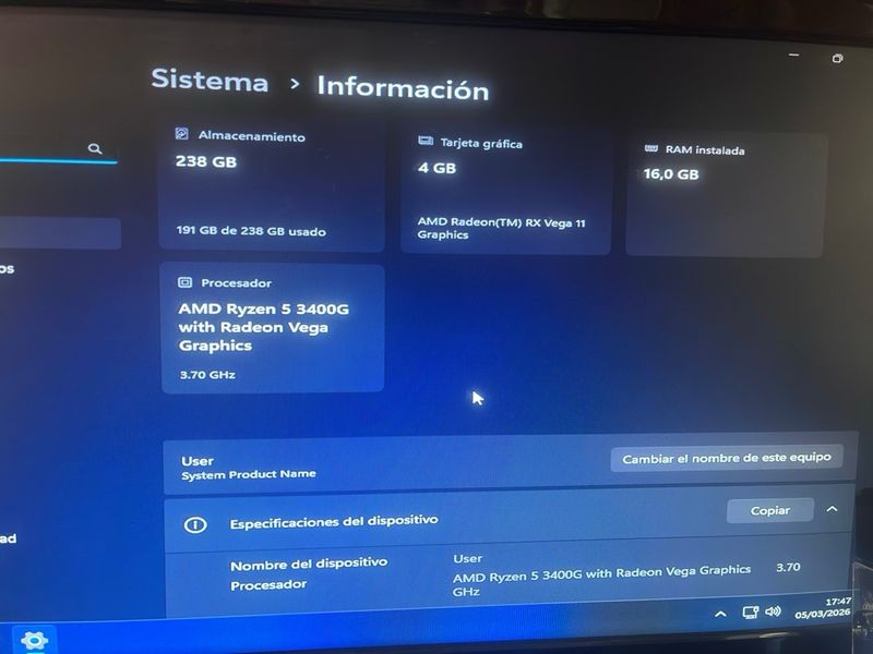 PC Nfortec Ryzen 5 Windows 11 afbeelding 9