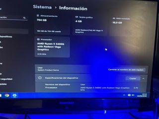 PC Nfortec Ryzen 5 Windows 11