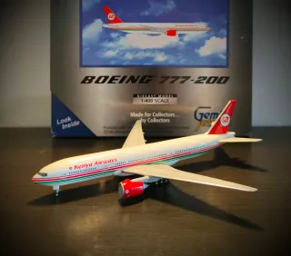 Modelo Gemini Jets Boeing 777-200 Kenya Airways 1:400 de segunda