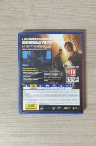 The Last of Us Remastered gioco originale PS4 comp