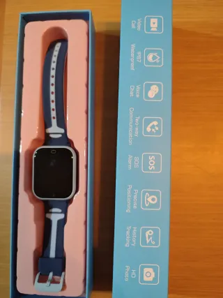 Oferta Smartwatch Infantil Nuevo Azul y Blanco