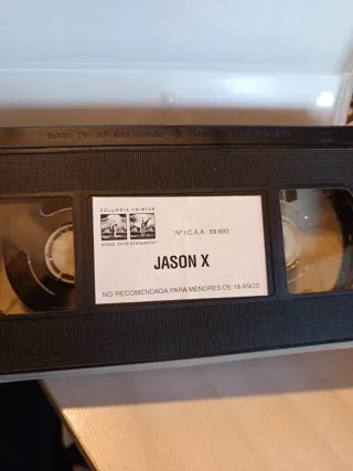Jason X VHS Película Terror Español