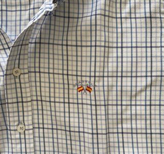 Camisa Spagnolo. Talla M. Cuadros