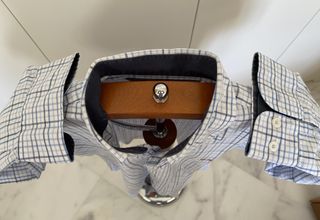 Camisa Spagnolo. Talla M. Cuadros