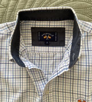 Camisa Spagnolo. Talla M. Cuadros