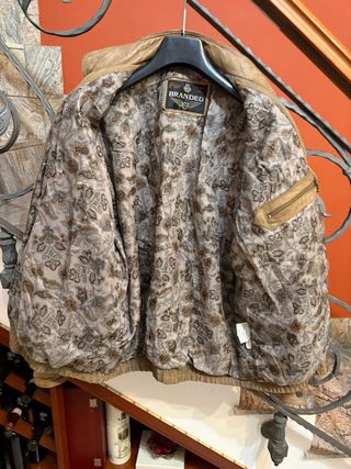 Giubbino in vera pelle vintage