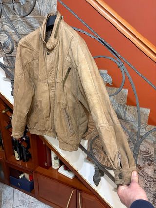 Giubbino in vera pelle vintage