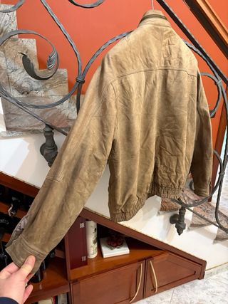 Giubbino in vera pelle vintage