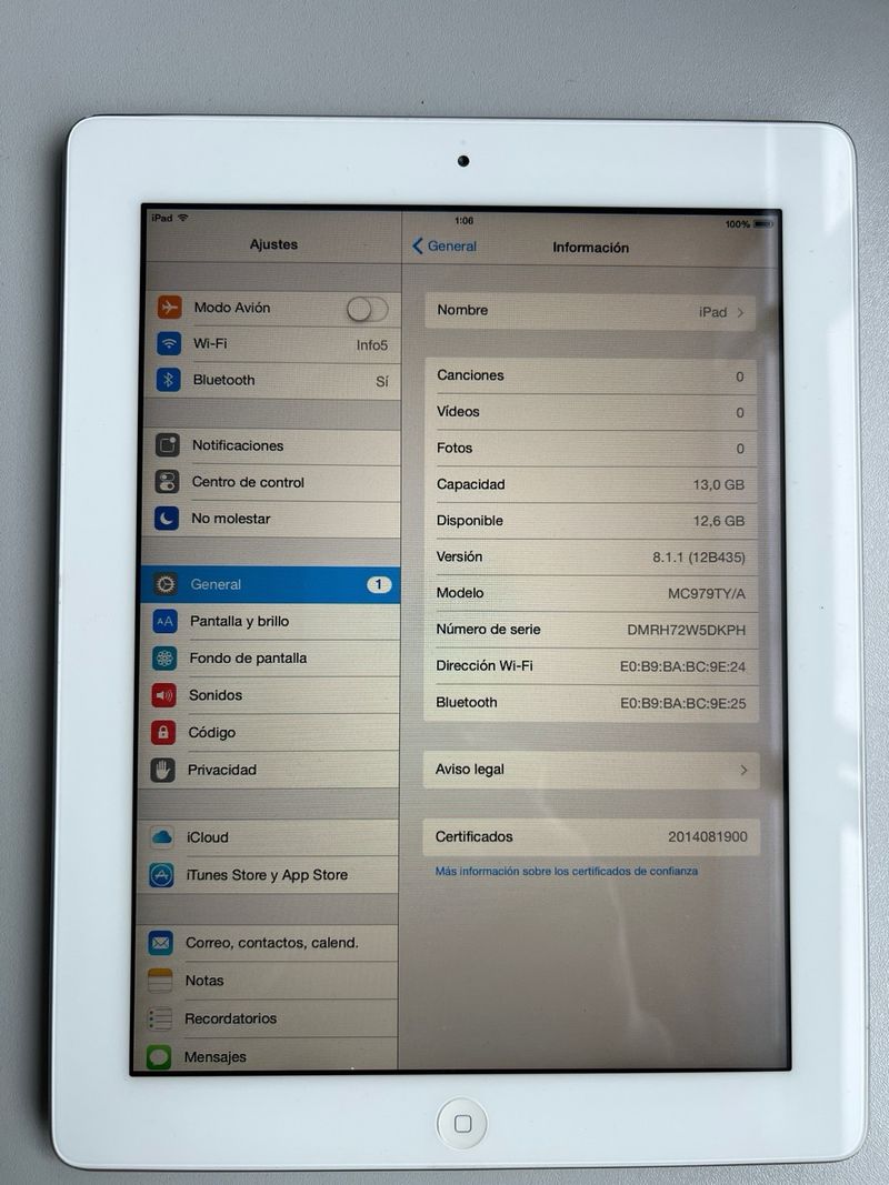 Apple iPad 2 Blanco afbeelding 3