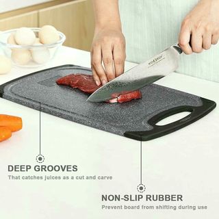 Set di 3 Taglieri Antiscivolo