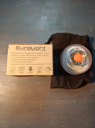Baliza V16 EuroLight Geolocalizable