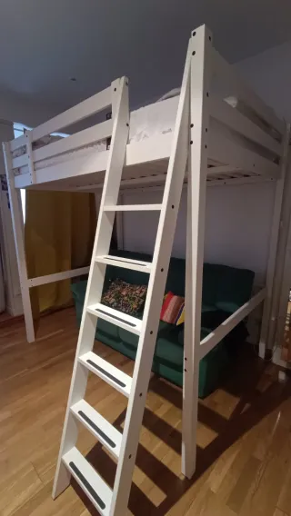 Cama alta STORA Ikea 140x200