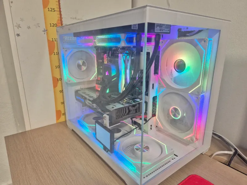 Torre PC Gaming RGB Blanca
