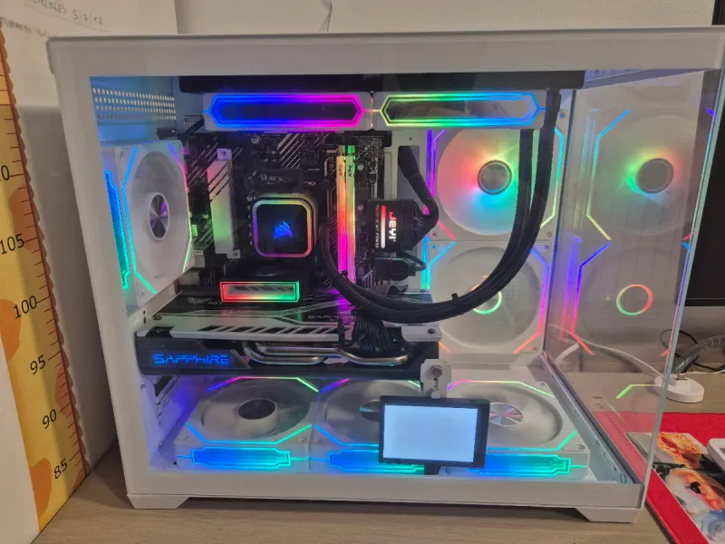 Torre PC Gaming RGB Blanca afbeelding 2