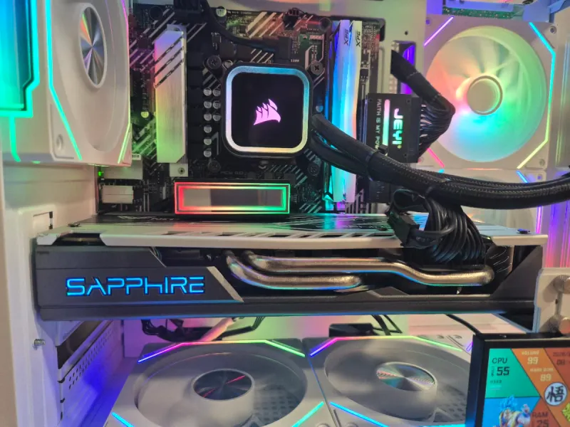 Torre PC Gaming RGB Blanca afbeelding 4