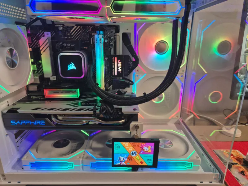 Torre PC Gaming RGB Blanca afbeelding 5