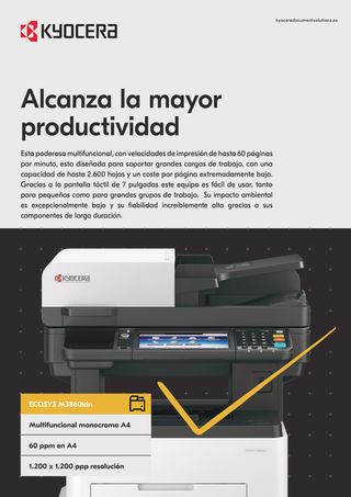 Kyocera ECOSYS M3860IDN Multifunción