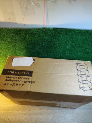 Estantería metálica de 5 niveles para cocina