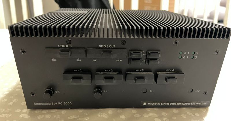 Dell Embedded Box PC 5000 Servidor Industrial